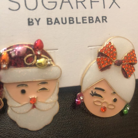 BAUBLEBAR MR AND MRS CLAUS EARRINGS - Picture 4 of 4